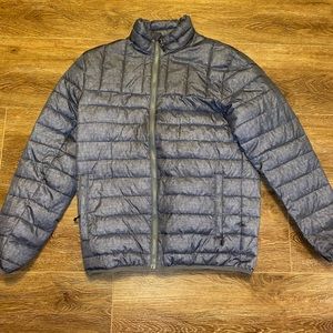 Swiss tech grey light jacket men’s small